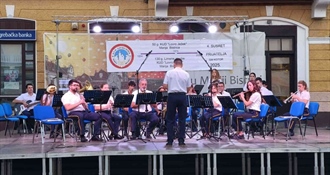 Limena glazba KUD-a “Lovro Ježek“ ugostila prijateljsku Gradsku muziku Kotor iz Crne Gore – održali koncert na bistričkom trgu