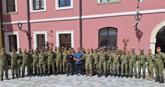 Župan Stričak u Županijskoj palači ugostio pripadnike "PUMA"