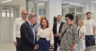 Ministrica Hrstić obišla novouređeni Spinalni centar u Varaždinskim Toplicama