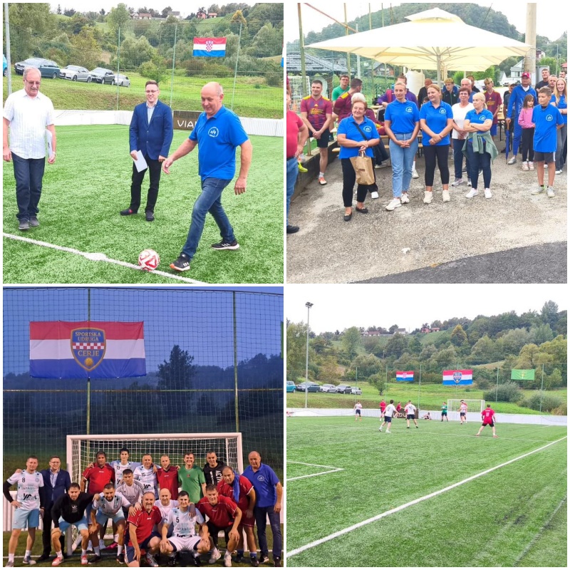 Svečano otvoren sportski i dječji kompleks u Cerju Jesenjskom vrijedan 70 tisuća eura