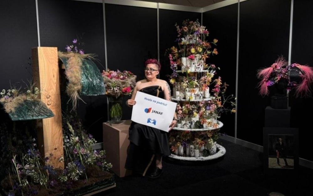 Magdalena Kahlina iz Zaboka predstavljala Hrvatsku na Kupu florista u Haagu