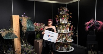 Magdalena Kahlina iz Zaboka predstavljala Hrvatsku na Kupu florista u Haagu