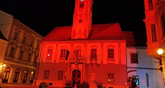 Varaždinska Gradska vijećnica u nedjelju će biti osvijetljena crvenom bojom - evo zbog čega!