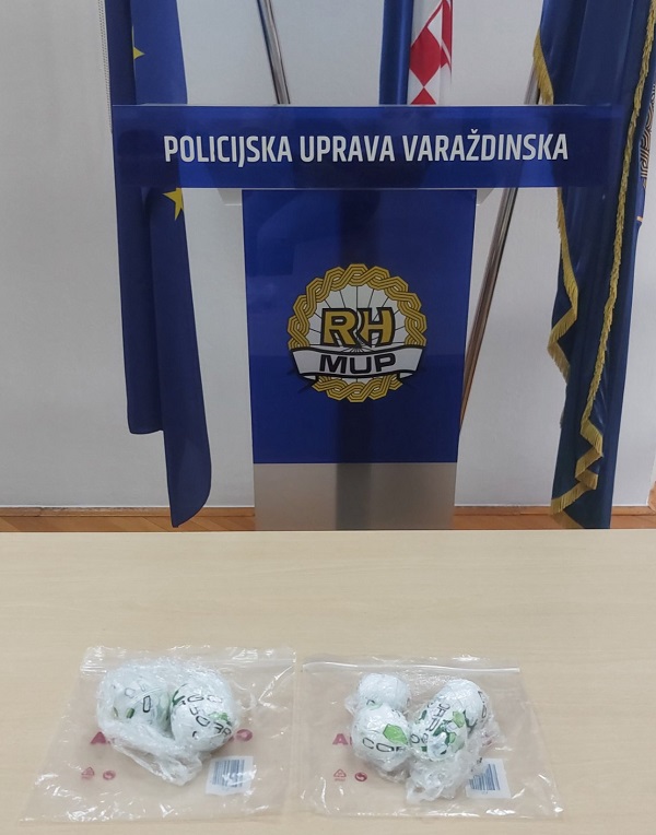 Varaždinska policija uhitila 20-godišnjakinju kod koje je pronađen kokain
