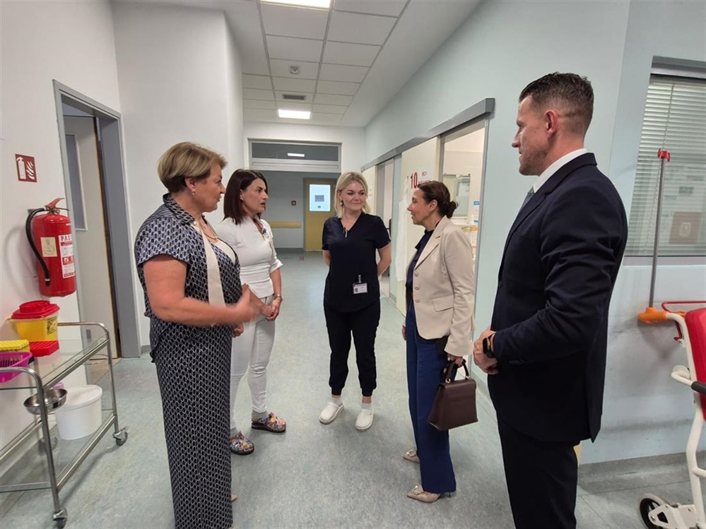 Zabočku bolnicu posjetila ministrica zdravstva Irena Hrstić: Kroz racionalan i stručan pristup ovdje se od bolnice nastoji uzeti najbolje