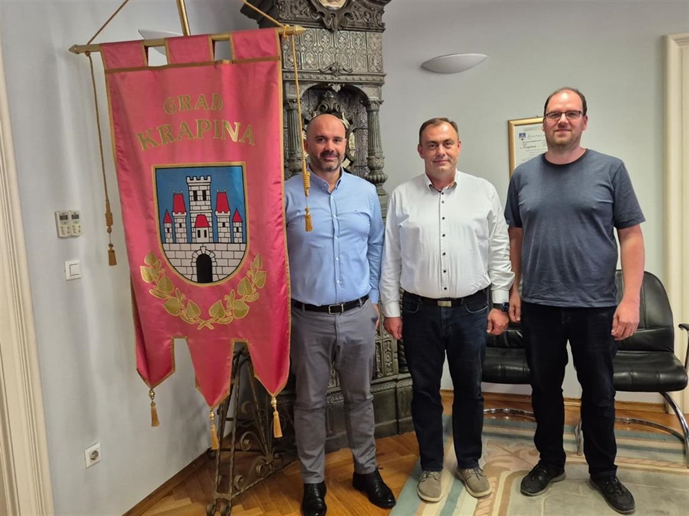 Izaslanstva Grada Metkovića i slovenske Občine Cerkno u Krapini