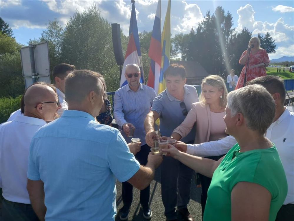Zagorska Sela: Most prijateljstva Plavić – Sedlarjevo ponovno u znaku zajedništva Hrvata i Slovenaca