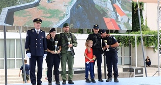Interventni policajac Sandro Šlogar ponovo pokazao veliku spremnost: Na “Štitu Domovine Knin 2025“ u cilj ušao kao drugi