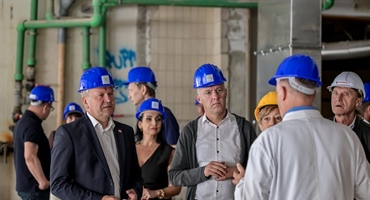 Župan Stričak i vijećnici Županijske skupštine obišli hotel Minerva: velika investicija u zdravstveni turizam