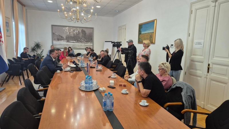 Župan Golubić predstavio aktualnosti u radu Županijske uprave i osvrnuo se na prvih sto dana mandata