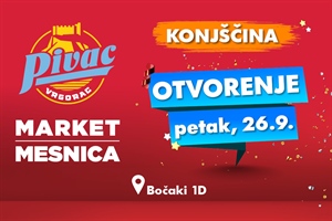 Konjščina dobiva novu Pivac market-mesnicu: bogata ponuda i prigodne pogodnosti na otvorenju