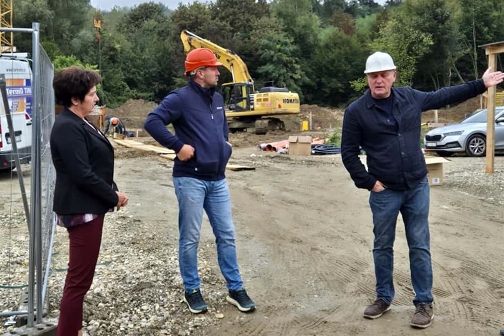 Izgradnja dječjeg vrtića u Varaždinskim Toplicama napreduje prema planu, gradilište obišli gradonačelnica Ratković i gradski vijećnici