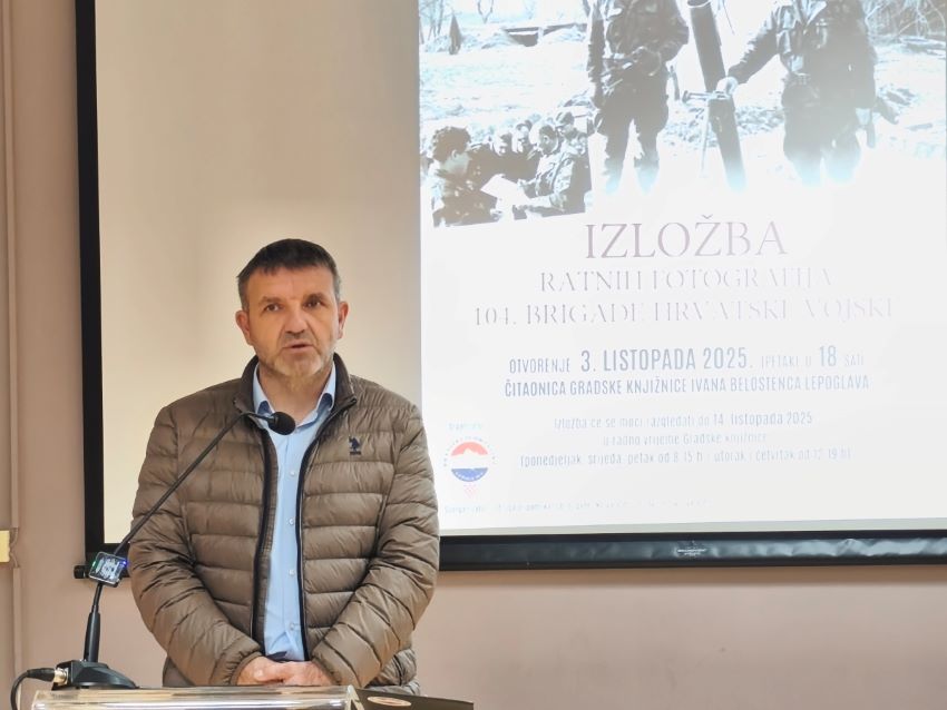 U Lepoglavi otvorena izložba ratnih fotografija 104. brigade Hrvatske vojske