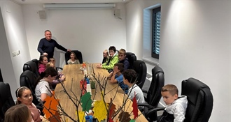 Učenici iz Radoboja načelniku donijeli "drvo ideja" – puno kreativnih prijedloga za ljepšu školu