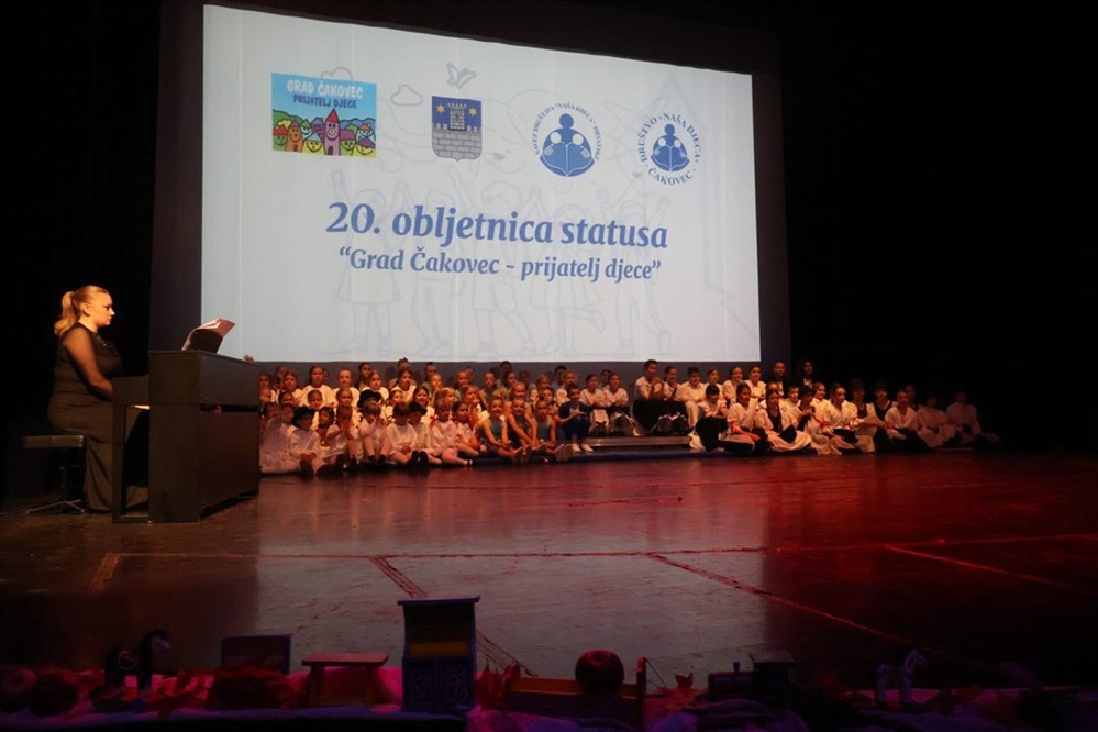 Čakovec - grad koji sluša djecu: obilježeno 20 godina posvećenosti mladima i njihovim potrebama