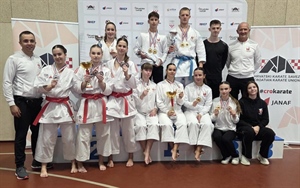 KC Šenkovec briljirao na Kupu Hrvatske u karateu: osvojen niz medalja