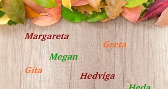 Sretan imendan Hedvigi, Mariji Margareti, Megan, Greti i Giti!