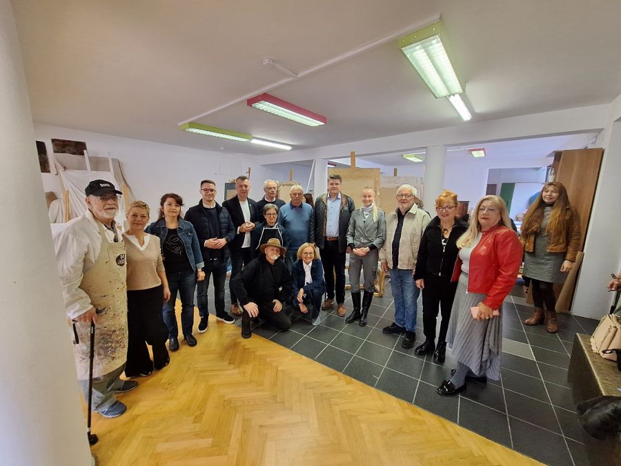 U Varaždinu održana 3. likovna kolonija udruge "Uranak" – umjetnost za humanitarne svrhe i zajedništvo