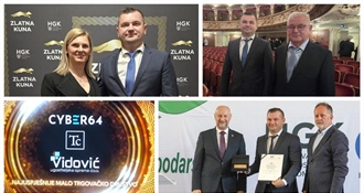 Župan Kolar čestitao tvrtki Vidović d.o.o. na priznanju Zlatna kuna: plasman u top tri malih trgovačkih društava u Hrvatskoj