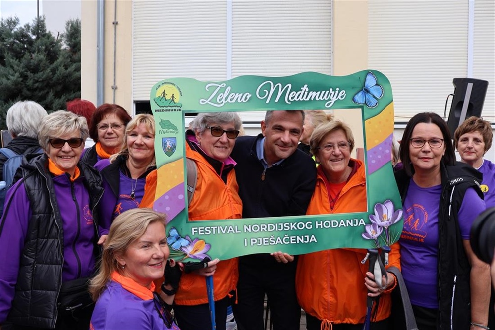 Međimurje postalo središte zdravog života – održan prvi Festival nordijskog hodanja i pješačenja