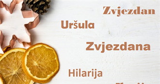 Sretan imendan želimo Uršuli, Zvjezdanu, Hilariji i Lauri!