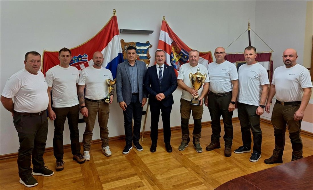 Župan Stričak primio uspješne lovce Varaždinske županije – na prvenstvu Hrvatske osvojili su ekipno drugo mjesto