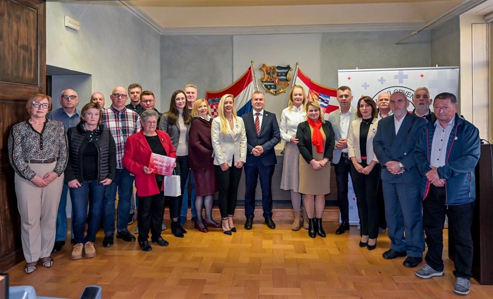 Održan prijem za dobrovoljne darivatelje krvi Varaždinske županije – heroji koji tiho spašavaju živote