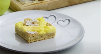 Trebate nešto slatko i neodoljivo? Predlažemo fini kolač s jabukama, bademima i puding kremom