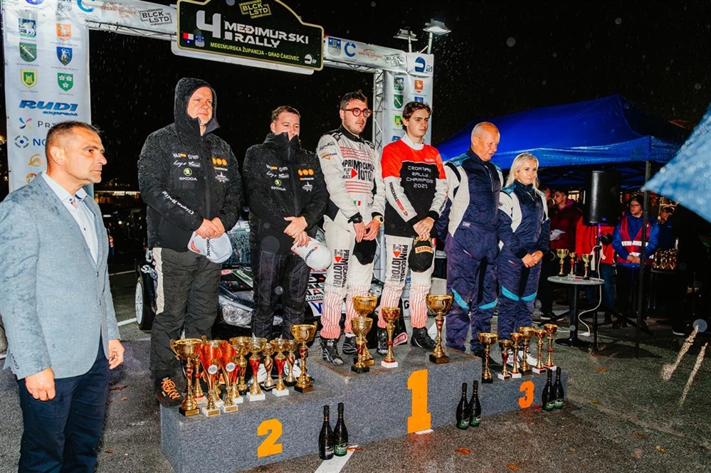 Matteo Bernini pobjedom u Međimurju osvojio naslov prvaka Hrvatske u rallyju