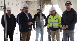 Župan Golubić obišao radove izgradnje Učeničkog doma u Koprivnici, vrijede 5,7 milijuna eura