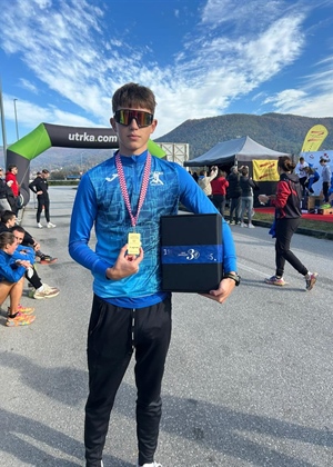 Zlato za TK Maraton Krapina! Juraj Skupnjak najbrži kadet Hrvatske na 3000 metara