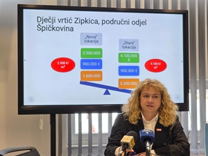 Gradonačelnica Đurek o vrtiću u Špičkovini: Nismo odustali od vrtića, gradit će se, ali na sigurnijoj i znatno jeftinijoj lokaciji