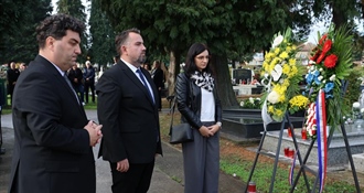 Uoči blagdana Svih svetih delegacija Koprivničko-križevačke županije položila vijence