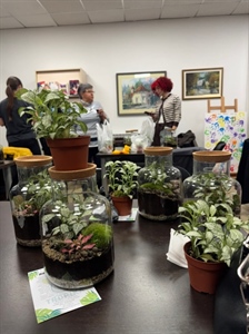 U Općinskoj knjižnici Stubičke Toplice održana kreativna radionica izrade biljnih terarija