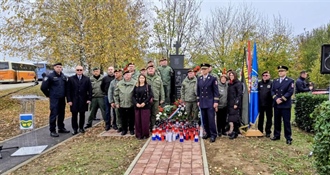 Polaganjem vijenaca u Jarmini obilježena 34. obljetnica pogibije pripadnika Specijalne jedinice policije PU varaždinske „Roda“