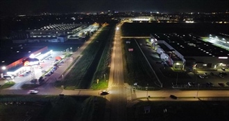 Grad Čakovec ulaže u modernu javnu rasvjetu – postavljene LED svjetiljke u Sajmišnoj ulici