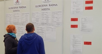 Krajem listopada u Koprivničko-križevačkoj županiji 1.309 nezaposlenih osoba