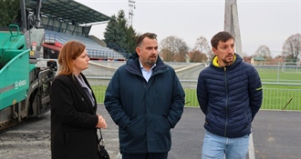 Koprivničko-križevačka županija gradi sportsku infrastrukturu budućnosti - radove obišao župan Golubić