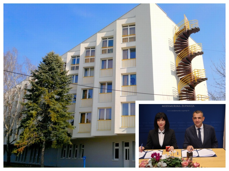 Obnavlja se interijer Učeničkog doma u Čakovcu - Međimurska županija ulaže preko 2 milijuna eura!