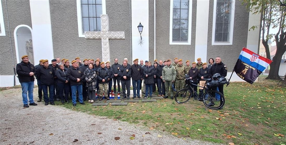 Varaždinac Ivica Nerer i ove je godine krenuo biciklom prema Vukovaru