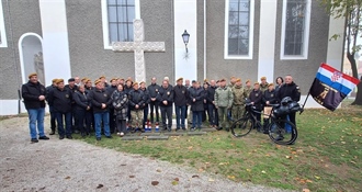 Varaždinac Ivica Nerer i ove je godine krenuo biciklom prema Vukovaru