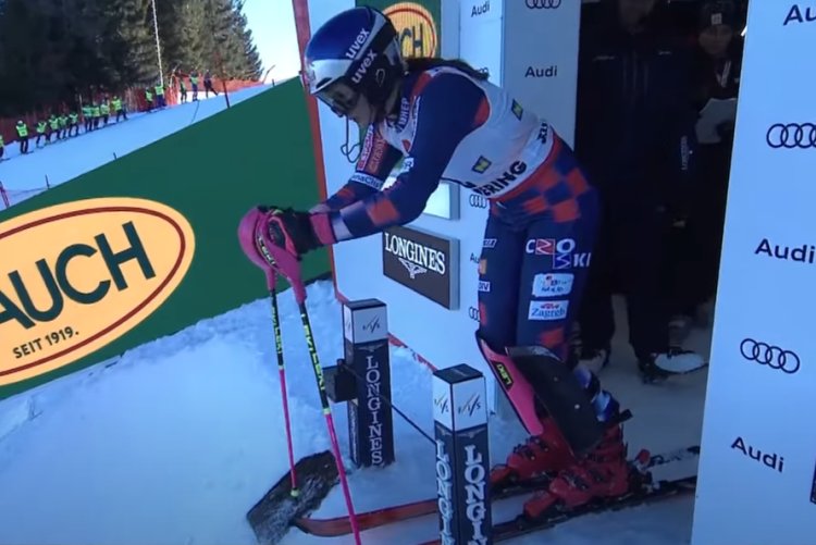 Naša Zrinka odlična u prvoj vožnji slaloma, borit će se za postolje!