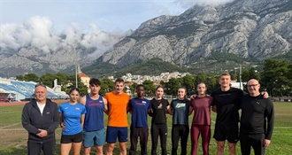 Osmero atletičara varaždinske Slobode na pripremama s reprezentacijom Hrvatske u atletici