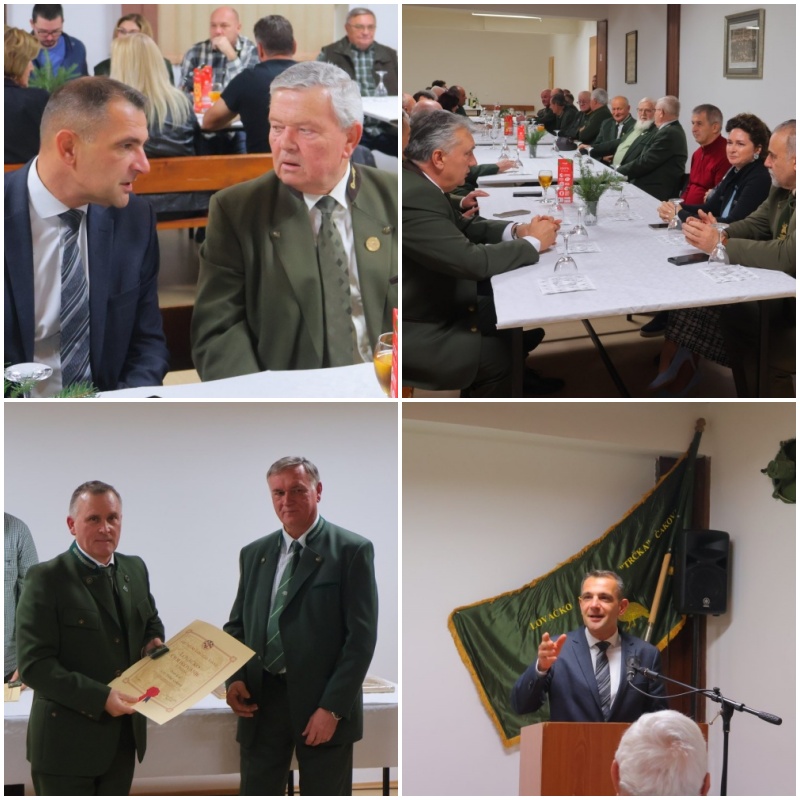 Lovačko društvo ‘Trčka’ iz Čakovca slavi 80 godina očuvanja tradicije i prirode - župan Posavec čestitao lovcima