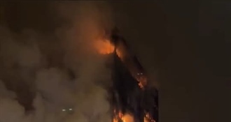 STRAVIČNI PRIZORI U ZAGREBU- Gori neboder Vjesnika