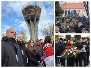Župan Kolar u Vukovaru, zamjenica Petek u Škabrnji odali počast žrtvama Domovinskog rata