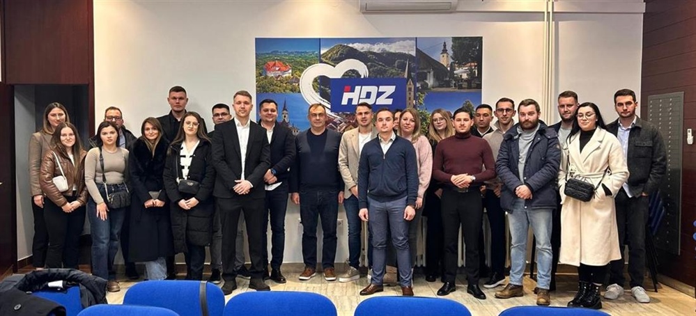 Dražen Petrović novi je predsjednik Mladeži HDZ-a KZŽ