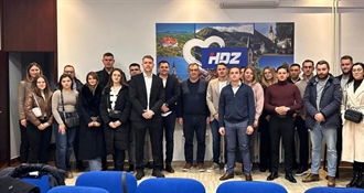 Dražen Petrović novi je predsjednik Mladeži HDZ-a KZŽ