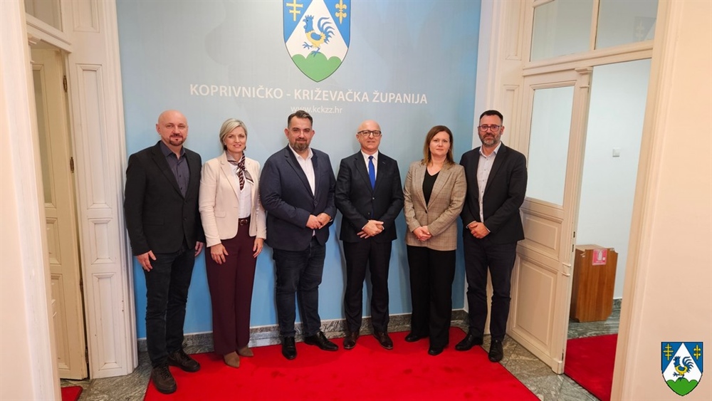 Župan Golubić održao sastanak s rektorom i prorektorom Sveučilišta Sjever – razgovaralo se o važnim temama suradnje