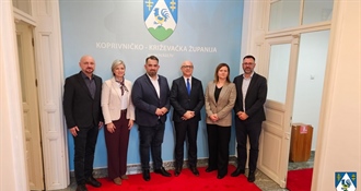 Župan Golubić održao sastanak s rektorom i prorektorom Sveučilišta Sjever – razgovaralo se o važnim temama suradnje